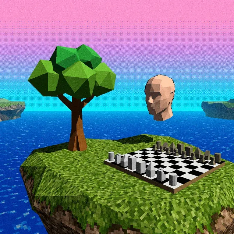 Y2K low-poly
